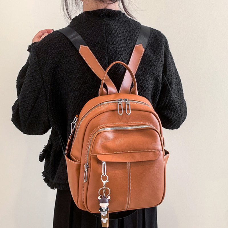 Women Backpacks zipper